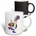 thumbnail image 1 of 3drose, Funny Cool Blue-footed Booby Bird Drinking Coffee Cartoon, 11oz Magic Transforming Mug, 1 of 7