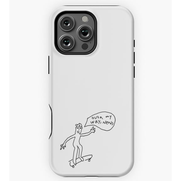 Funny Cool Guy Meme Art GA1164 Phone Case for iPhone 11 to 17 Pro Max