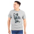 thumbnail image 1 of Funny Cool Shirt Day Sarcastic Humor Plus Size Crewneck Graphic Tee Shirt Brisco Brands 2X, 1 of 5