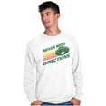 thumbnail image 1 of Funny Cool UFOs Space Alien Believers Long Sleeve TShirt Men Women Brisco Brands S, 1 of 6