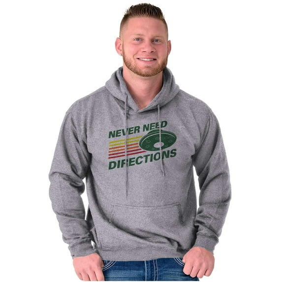 Funny Cool UFOs Space Alien Believers Unisex Plus Fleece Graphic Hoodie Brisco Brands 2X