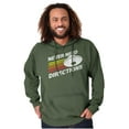 thumbnail image 1 of Funny Cool UFOs Space Alien Believers Unisex Plus Fleece Graphic Hoodie Brisco Brands 4X, 1 of 5