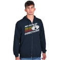 thumbnail image 1 of Funny Cool UFOs Space Alien Believers Zip Up Hoodie Men's Women's Brisco Brands M, 1 of 6
