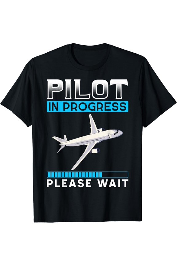 Funny Copilot Gift Flight Aviation Flying Plane Future Pilot T-Shirt