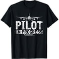 thumbnail image 1 of Funny Copilot Gift Flight Pilot In Progress Future Pilot T-Shirt, 1 of 2