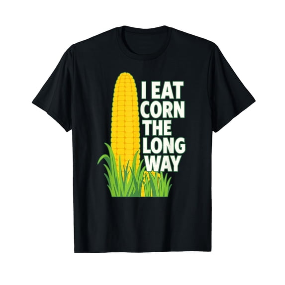 Funny Corn Cob Graphic T-Shirt for Unique and Humorous Style