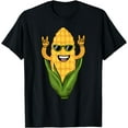 thumbnail image 1 of Funny Corn Design For Men Women Sweet Corn On The Cob Lovers T-Shirt, 1 of 7