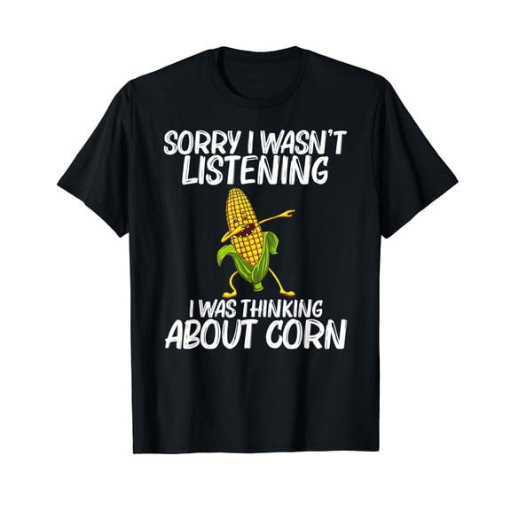 Funny Corn Gift For Men Women Corn On The Cob Costume Farmer T-Shirt