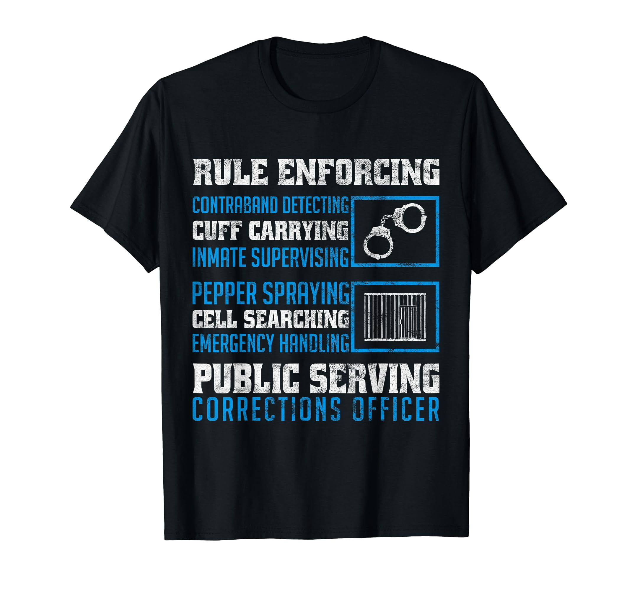 Funny Correction Officer Prison Guard Law Enforcement TShirt