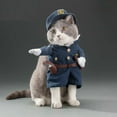 thumbnail image 1 of Funny Costumes Pets Cute Cat Costumes Funny Cats and Dogs Costumes Stand Up Halloween Cosplay Cat Clothes Supplies (A,M), 1 of 6