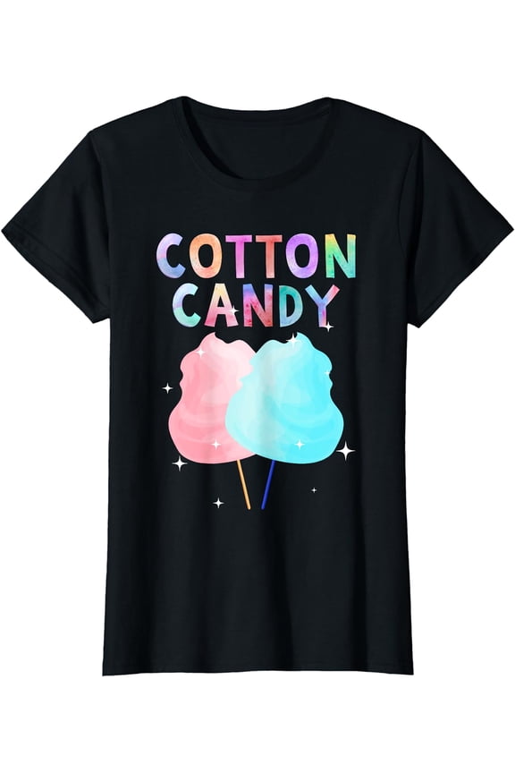 Funny Cotton Candy Design Sugar Lovers T-Shirt