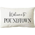 thumbnail image 1 of Funny Couple Themed Pillowcase Decorations For Home Wedding Room, Welcome To ..., 1 of 4