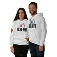 thumbnail image 1 of Funny Couples Matching Set Beard Butt Hoodie Hooded Sweatshirt Men Brisco Brands X, 1 of 7