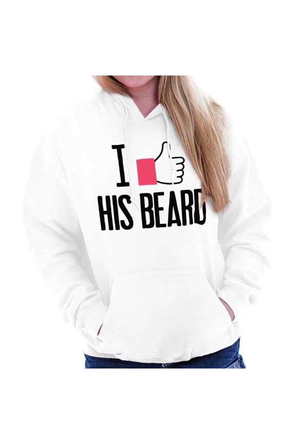 Funny Couples Matching Set Beard Butt Hoodie Sweatshirt Women Brisco Brands X