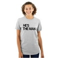 thumbnail image 1 of Funny Couples Set She's the Boss Women's Plus Size Graphic Tee Brisco Brands 2X, 1 of 5