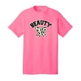 thumbnail image 1 of Funny Couples Short Sleeve T-shirt Beauty Bow-Neonpk-Medium, 1 of 4