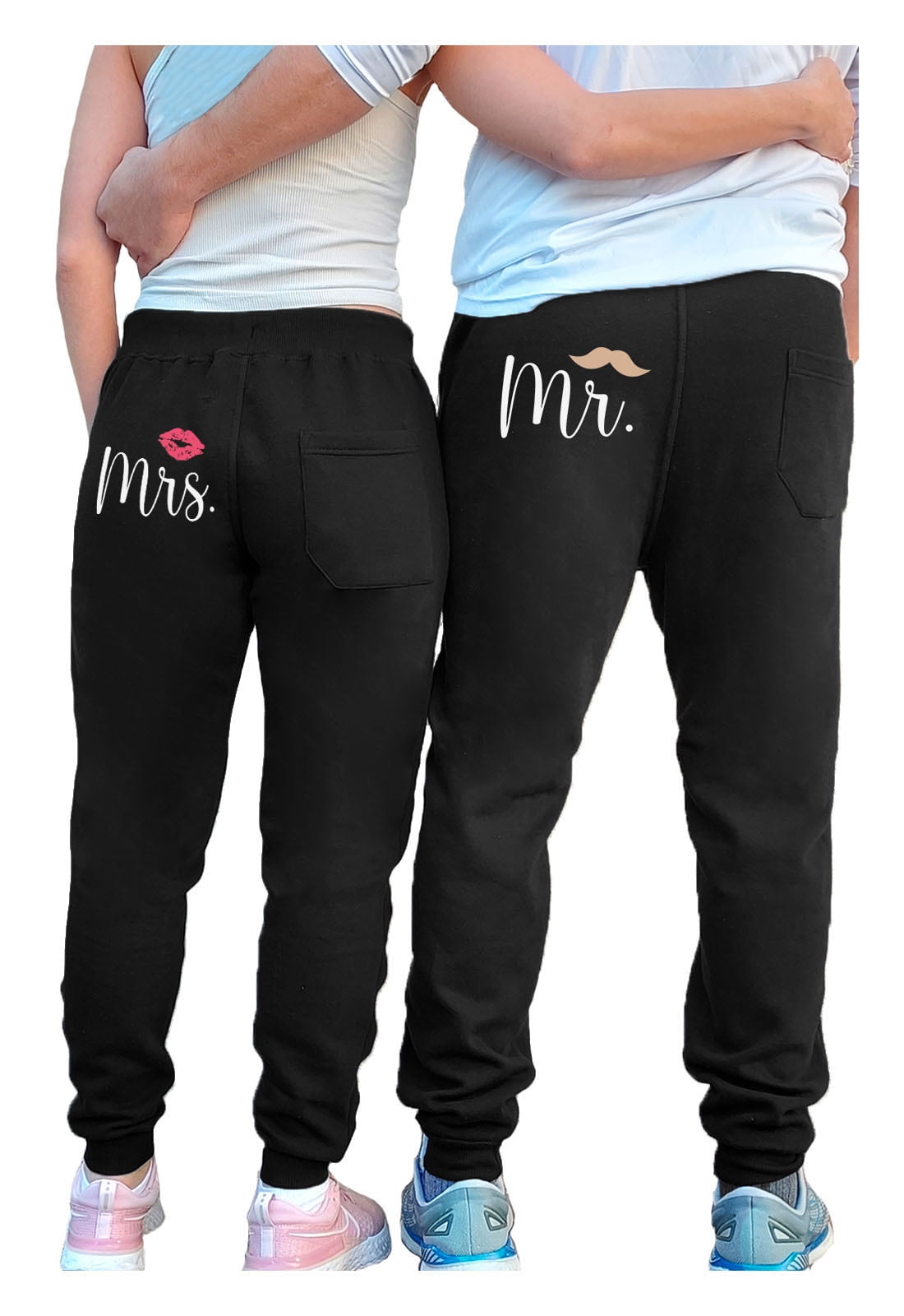 Mr And Mrs Matching Sweatsuit For Couples Funny Couples Sweatpants