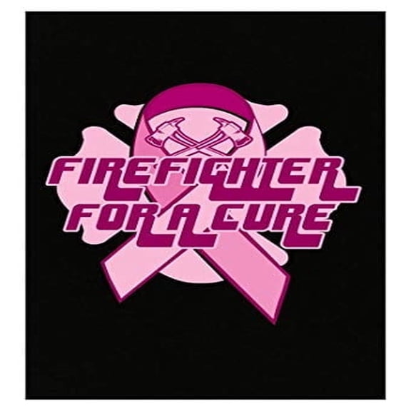 Funny Courage - Firefighter for A Cure - Bravery Strength Valor Grit Humor - Poster