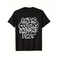 thumbnail image 1 of Funny Cousin Family Reunion Quote Unisex Gift for Family Short Sleeve Graphic Casual T-Shirt, 1 of 6