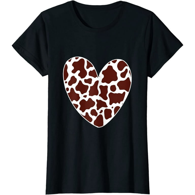 Cow Printed Girls Tee Cow Printed Girls Tee