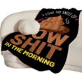 thumbnail image 1 of Funny Cow Throw Blanket Soft Cozy Fuzzy Warm Plush Flannel Lightweight Fleece Cow Gifts Decor for Women Men Adults Kids 50"X40", 1 of 6