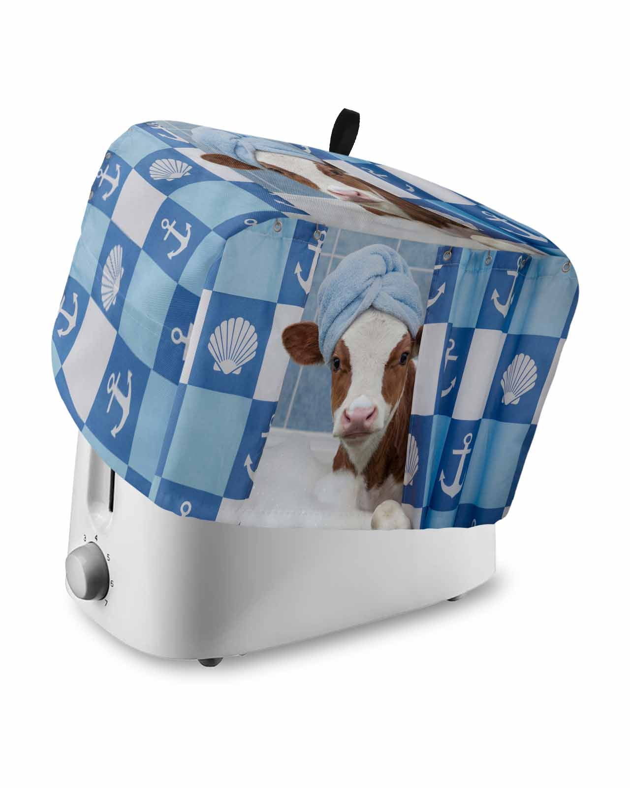 Funny Cow Toaster Cover 2 Slice, Small Kitchen Appliance Covers, Cute ...
