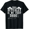 thumbnail image 1 of Funny Cowboy For Men Women Rodeo Western Horseback Racing T-Shirt Black 3X-Large, 1 of 4
