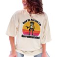 thumbnail image 1 of Funny Cowboy Frog T-Shirt, Hold On Partner I'm Overstimulated Shirt, Cute Frog Graphic Tee, Humorous Western Shirt Gift Unisex, Ivory Comfort Colors T-Shirt, 2XL, 1 of 1
