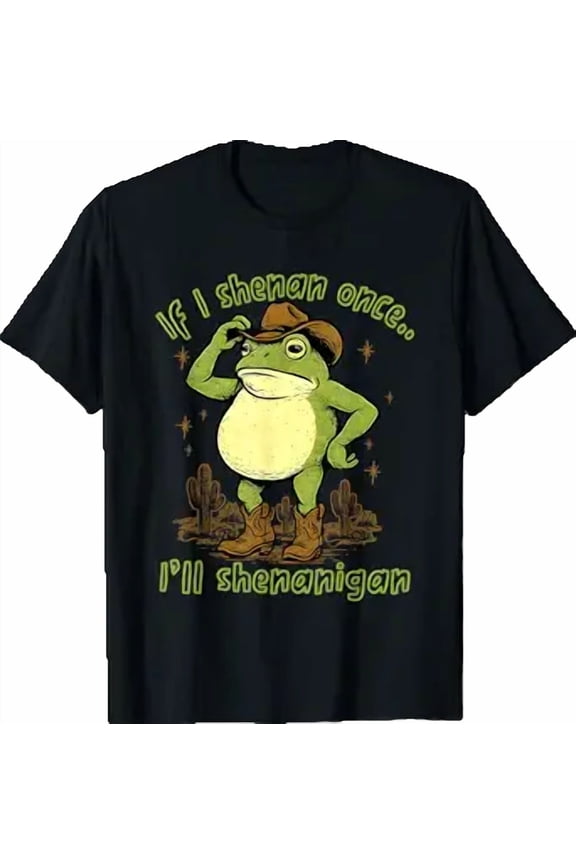 Funny Cowboy Frog T-Shirt