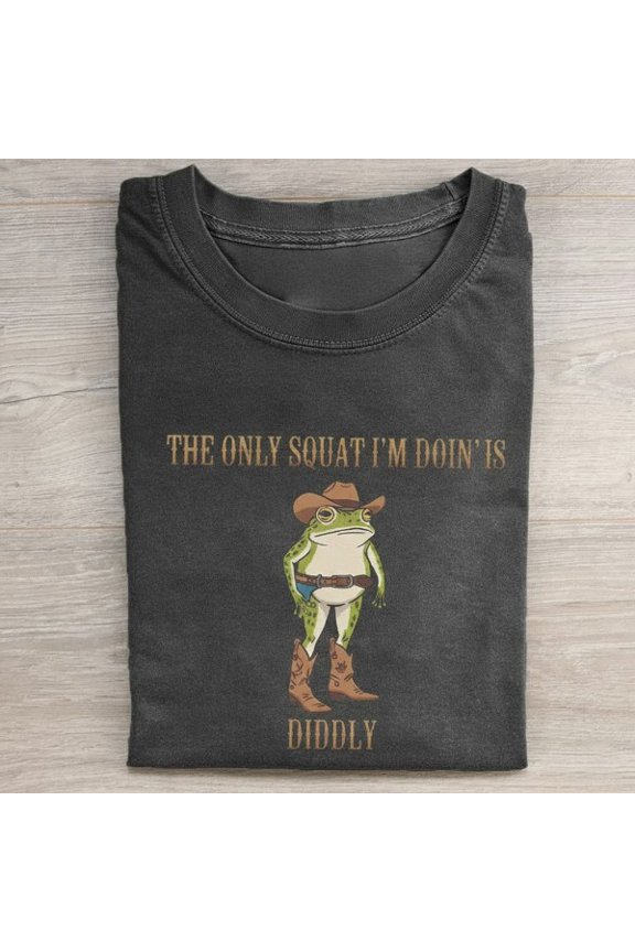 Funny Cowboy Frog T-shirt
