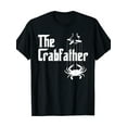 thumbnail image 1 of Funny Crab Lover Crabbing The Crabfather Crabber T-Shirt 100% Cotton - 220g, 1 of 5