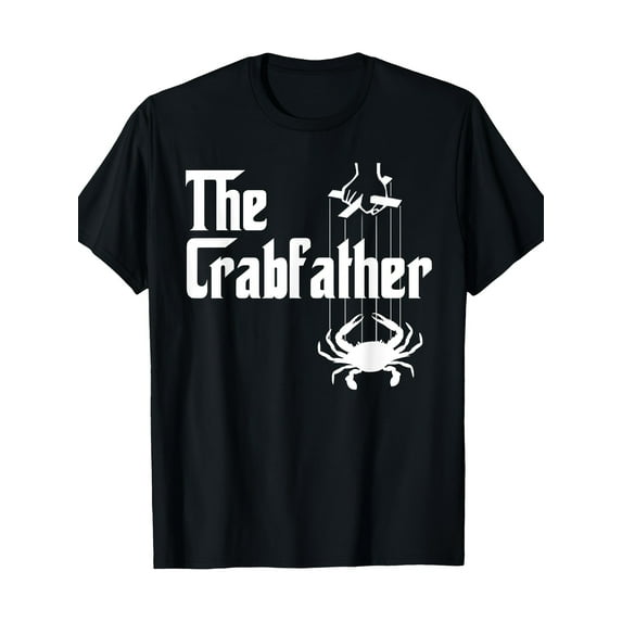 Funny Crab Lover Crabbing The Crabfather Crabber T-Shirt 100% Cotton - 220g