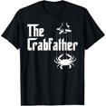 thumbnail image 1 of Funny Crab Lover Crabbing The Crabfather Crabber T-Shirt, 1 of 4
