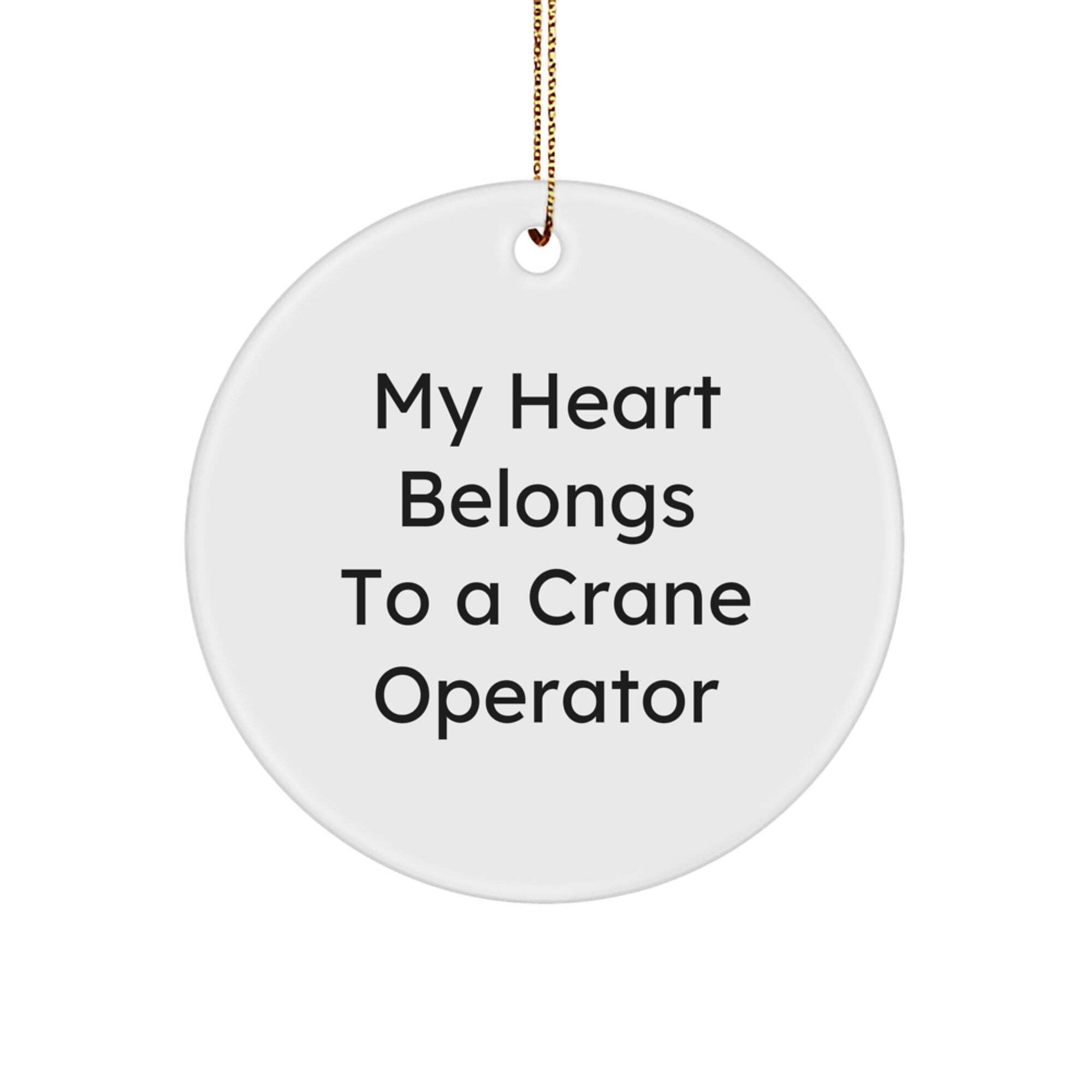 Funny Crane Operator Gifts from Men to Friends, Cute Christmas Unique ...