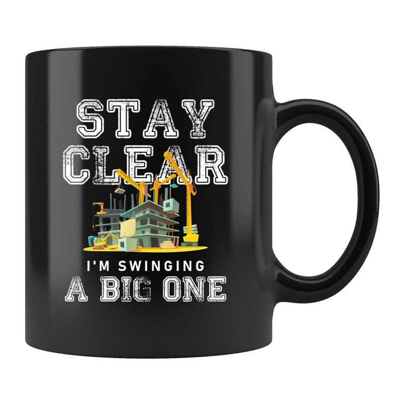 Funny Crane Operator Mug – Gift for Crane Operators & Heavy Machinery ...
