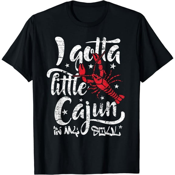 Funny Crawfish Boil Little Cajun Shirt Crayfish Festival Men T-Shirt