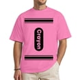 thumbnail image 1 of Funny Crayon Halloween Shirt, Unisex Costume T-Shirt for Adults and Teens - Azalea, Small, 1 of 1