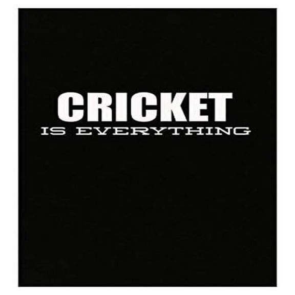 Funny Cricket Design Poster - Wall Decor for Sports Room Gift