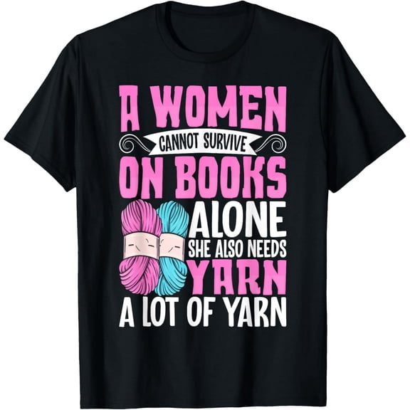 Funny Crochet Book Gifts for Crochet Lovers Knitter Women T-Shirt