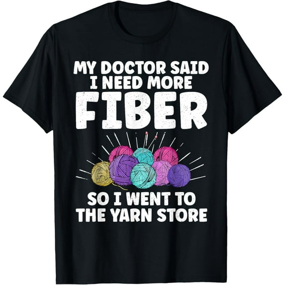 Funny Crocheting For Women Mom Knitting Yarn Crochet Lovers T-Shirt