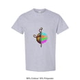 thumbnail image 1 of Funny Crocheting Lover Hobby Quote Eat Sleep Crochet Repeat Unisex T-Shirt, up to size 5XL, 1 of 2
