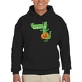 thumbnail image 1 of Funny Crocodile W Pumpkin  Hoodie Men -Image by Shutterstock, Male Medium, 1 of 4