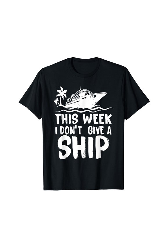 Funny Cruise Ship Graphic T-Shirt for Vacation Enthusiasts
