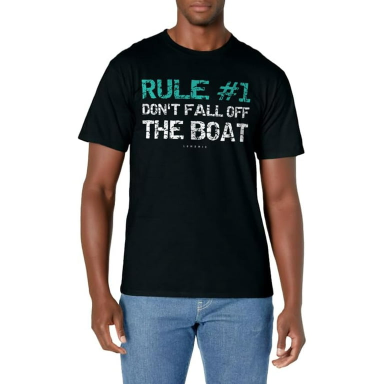 Funny Cruise Shirts - Rule 1 Don't Fall Off The Boat Shirt Funny Cruise Shirts - Rule 1 Don't Fall Off The Boat Shirt