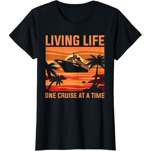 Funny Cruising Designs Cruise Ship Cruising Lovers T-Shirt