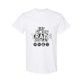 thumbnail image 1 of Funny Crypto And Cryptocurrency Quote Eat Sleep Trade Litecoin Repeat Unisex T-Shirt, up to size 5XL, 1 of 2