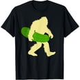 thumbnail image 1 of Funny Cucumber Loves Pickle Bigfoot Sasquatch Pickles Lover T-Shirt men and women can wear, black, white, gifts, 1 of 4