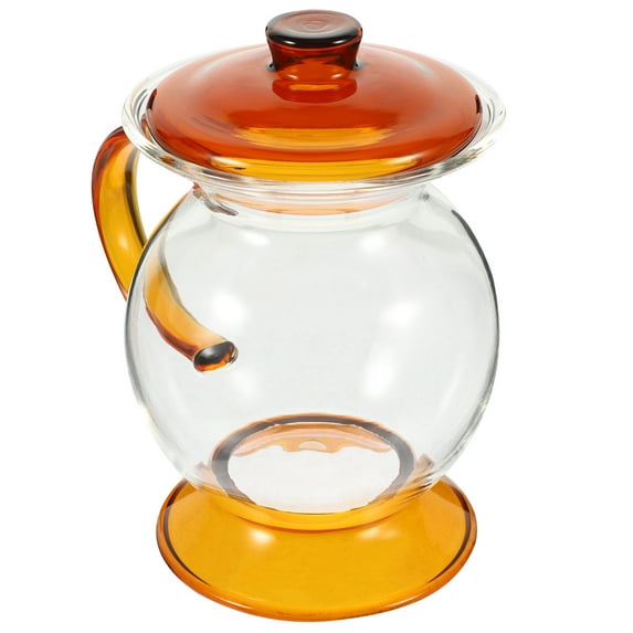 NIAIZEK Retro Transparent Glass Mug with Lid for Home Supplies and