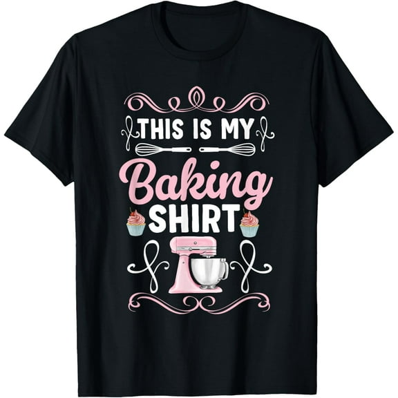 Funny Cupcake & Cookie Baking Crew Love Bakers T-ShirtMen and women, Black T-shirt, size: Extra large