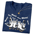 thumbnail image 1 of Funny Custom Name Seagull Shirt, Funny Mom Shirt, Dad Seagull T Shirt, Teacher Graphic Tee, Chaos Bird Meme Shirt, Funny Family Gift, 1 of 5